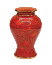 Load image into Gallery viewer, Autumn Leaves Cloisonné Urn