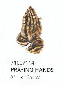 Praying Hands Applique