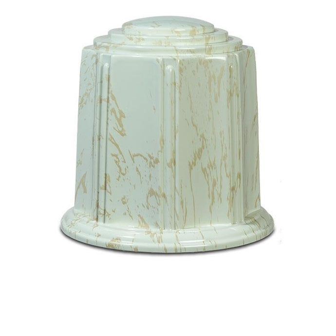 Regal Creme / Gold Marble Urn